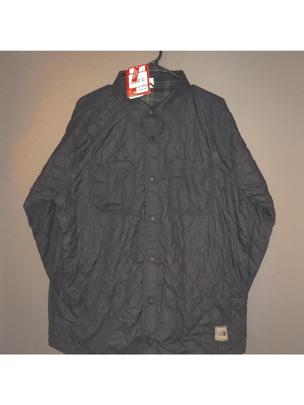 The North Face M 2-1 Fort Port Insulated Flannel Shirt - TNF Black - NWT